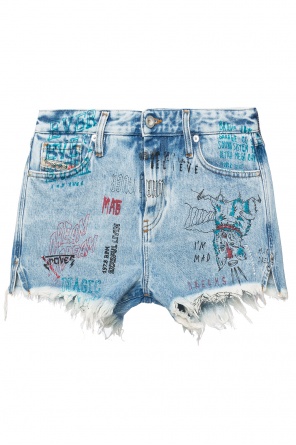 Printed denim shorts, zdjęcie 1 Printed denim shorts od Diesel